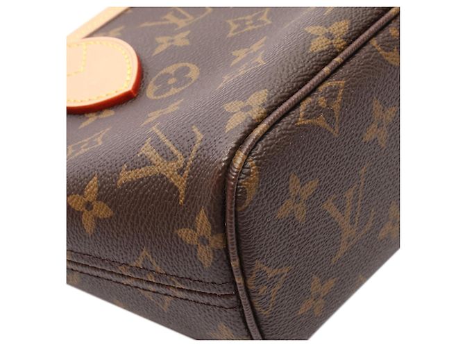 Louis Vuitton Borsa Neverfull BB Monogramma Marrone - vista 5