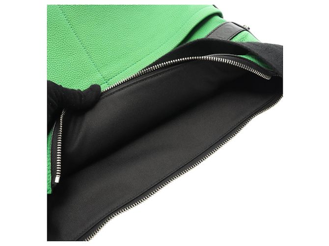 Louis Vuitton Green Leather Cruiser GM - view 6