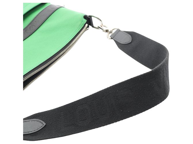 Louis Vuitton Green Leather Cruiser GM - view 7