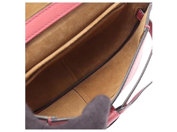 LOEWE Borsa Dual Gate Mini in Pelle Rosa - vista 3