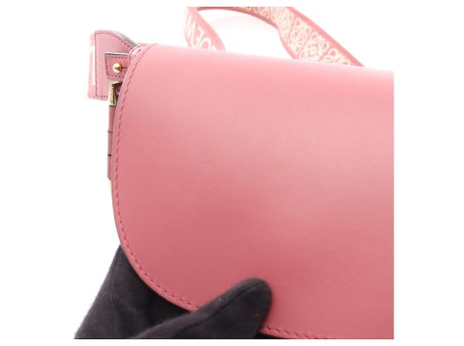 LOEWE Borsa Dual Gate Mini in Pelle Rosa - vista 5