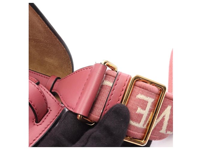 LOEWE Borsa Dual Gate Mini in Pelle Rosa - vista 6