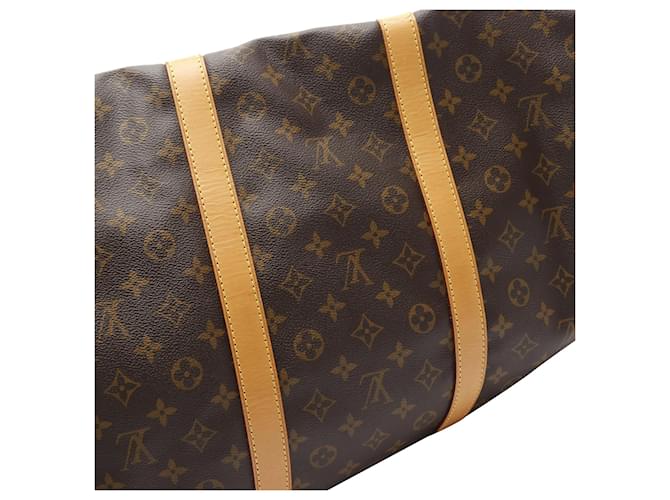 Louis Vuitton Keepall 60 Monogram Marrone - vista 9