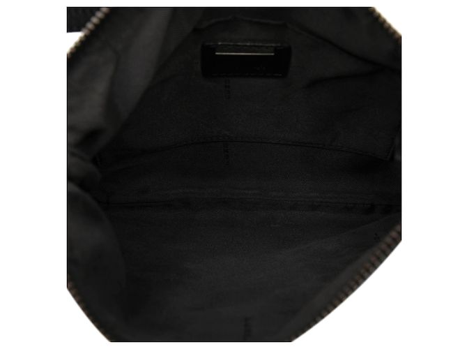 Borsa a tracolla in tela Zucchino nera Fendi Nero - vista 4