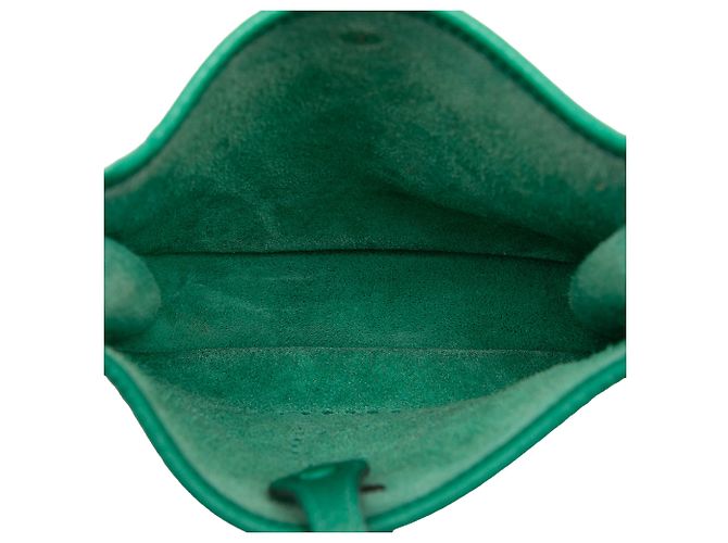 Hermès Green Clemence Evelyne TPM Dark green - view 4