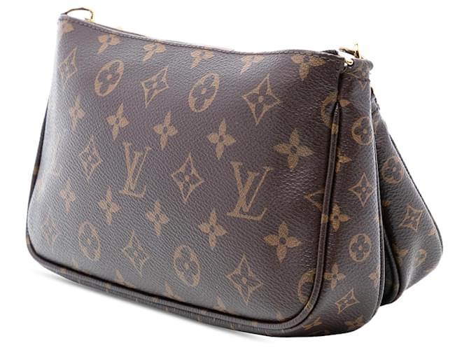 Multi Pochette Louis Vuitton Pochette Accessoires Multi Monogram Marrone - vista 2