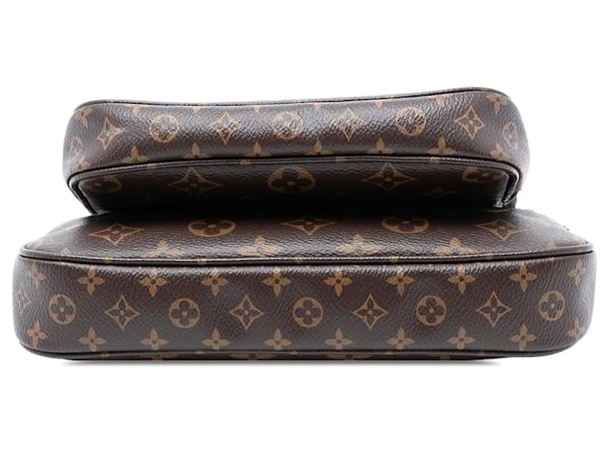 Multi Pochette Louis Vuitton Pochette Accessoires Multi Monogram Marrone - vista 3