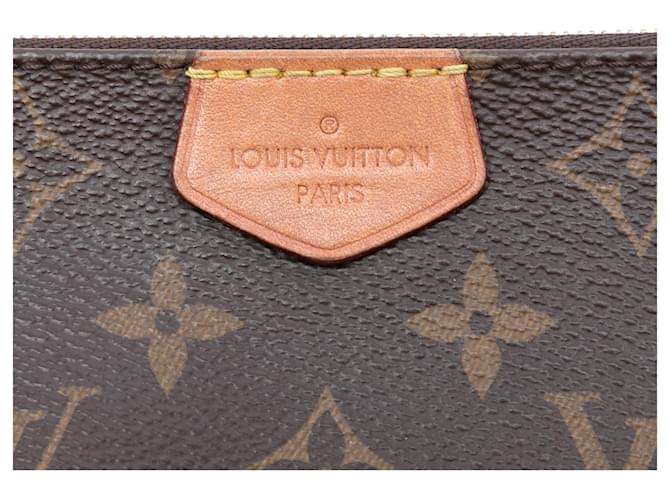 Multi Pochette Louis Vuitton Pochette Accessoires Multi Monogram Marrone - vista 5