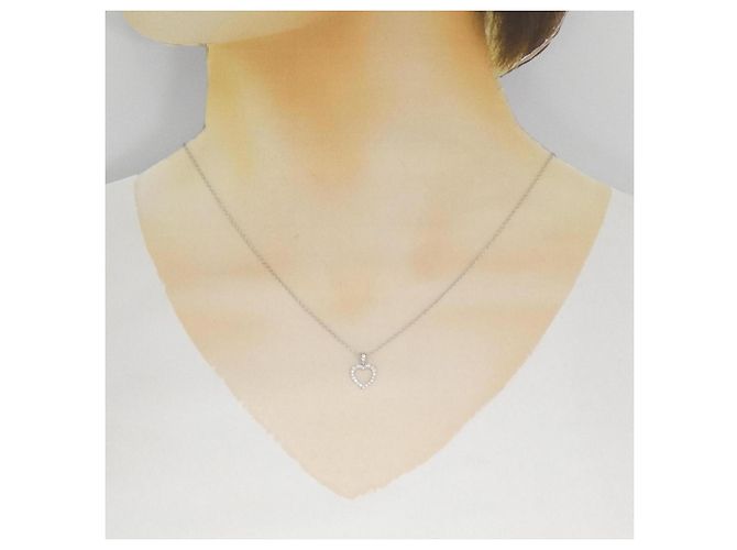 Tiffany & Co Collana Piccolo Cuore Contorno Tiffany - vista 6