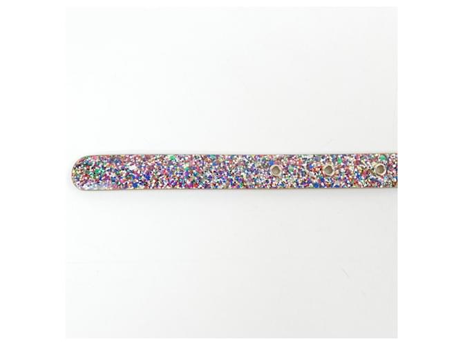 Chanel Standardgürtel Pink Blau Grün - Ansicht 4