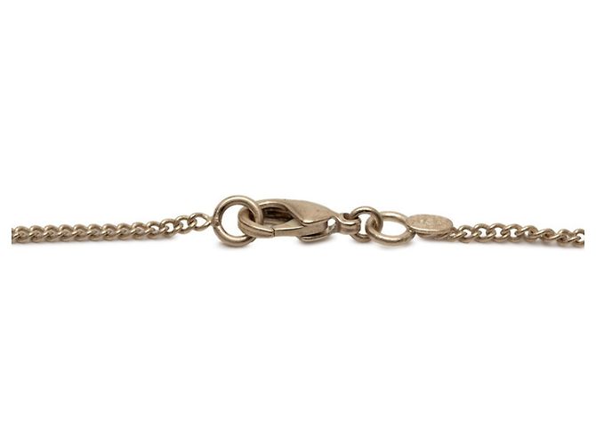Collana Camelia Marchio Coco di Chanel Bianco D'oro - vista 2