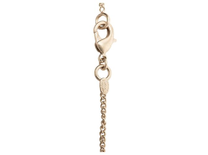 Collana Camelia Marchio Coco di Chanel Bianco D'oro - vista 3
