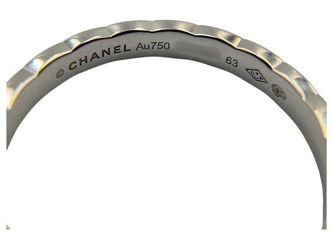 Anello Coco Crush CHANEL in oro bianco 18K - Ansicht 4