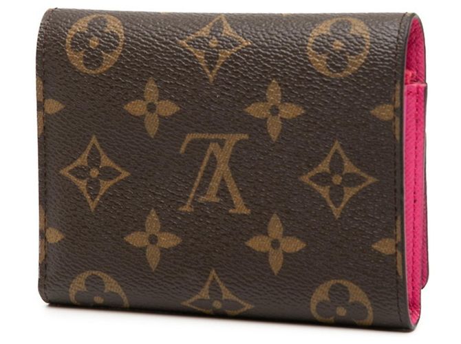 Cartera Tri-fold Victorine Vivienne Monogram Louis Vuitton Castaño Multicolor - vista 2