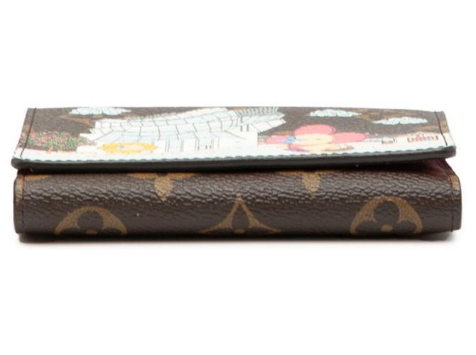 Cartera Tri-fold Victorine Vivienne Monogram Louis Vuitton Castaño Multicolor - vista 3