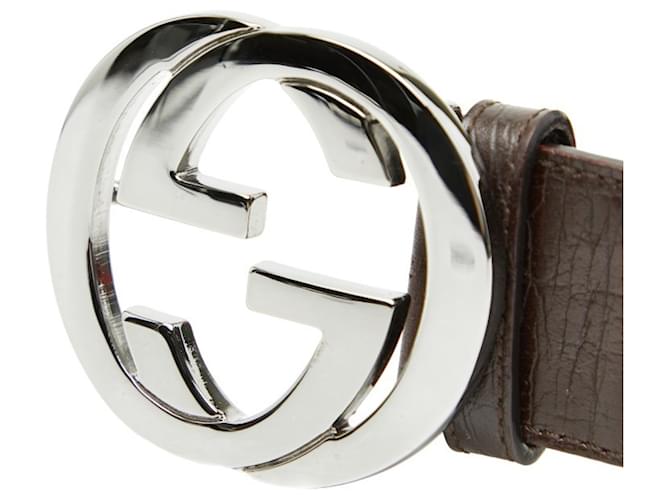 Gucci G Interlocking Sherry Line Gürtel Braun Mehrfarben - Ansicht 4