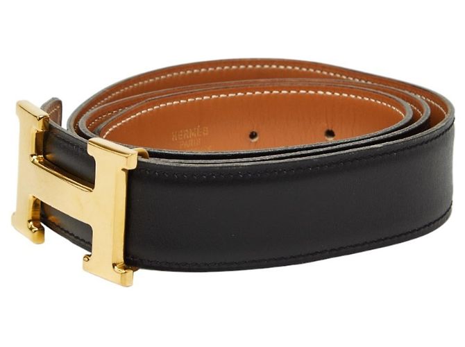 Hermès Hermes Constance H Reversible Belt Brown Black - view 2