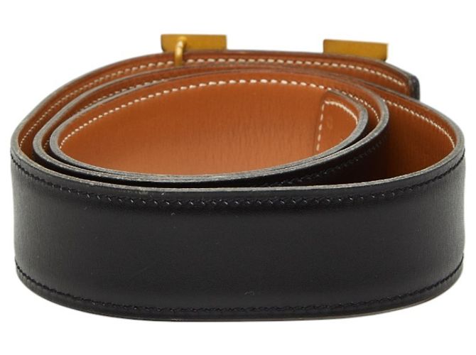 Hermès Hermes Constance H Reversible Belt Brown Black - view 3