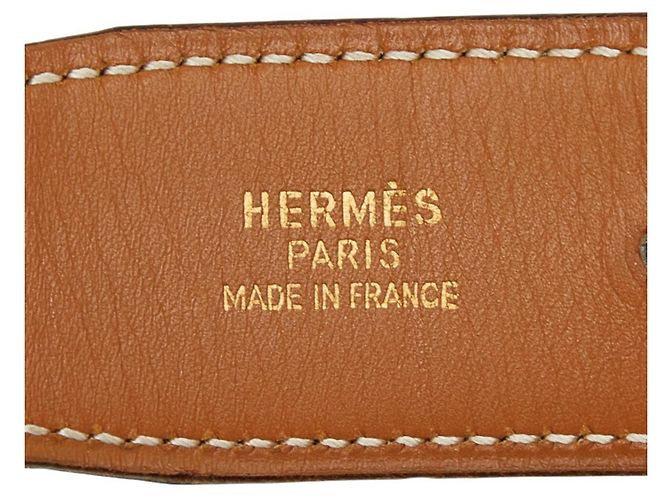 Hermès Hermes Constance H Reversible Belt Brown Black - view 6