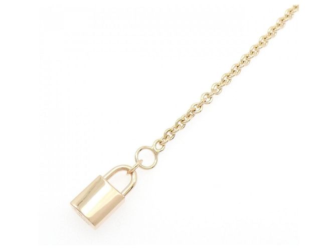 Pulsera Charm Cadena Kelly de Hermès Dorado - vista 2