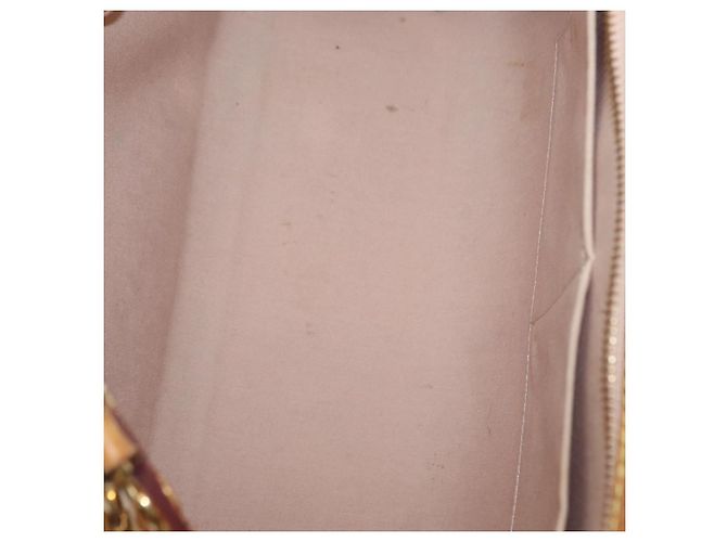 Louis Vuitton Blair Monogram vernice Beige - vista 5
