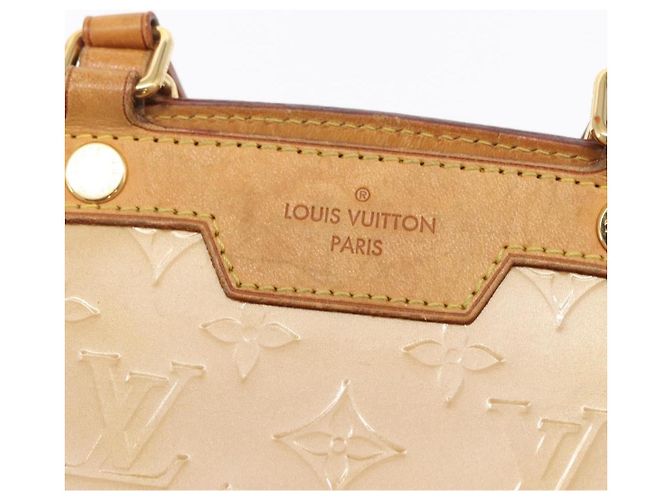 Louis Vuitton Blair Monogram vernice Beige - vista 6