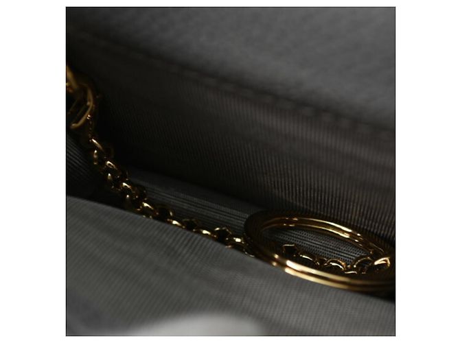 Tarjetero de cuero gris Salvatore Ferragamo Castaño - vista 9