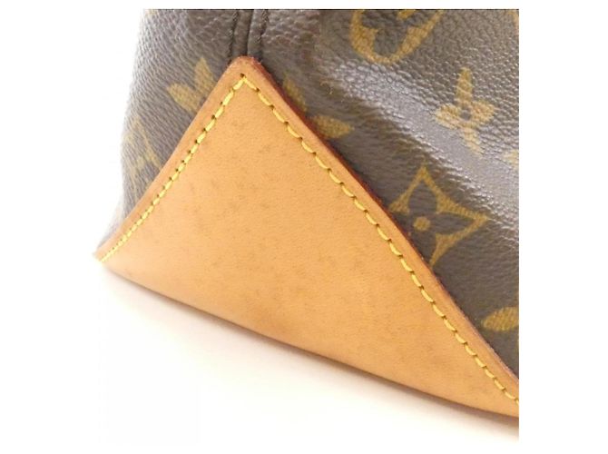 Borsa a Mano Cabas Piano Monogram Louis Vuitton Marrone - vista 4