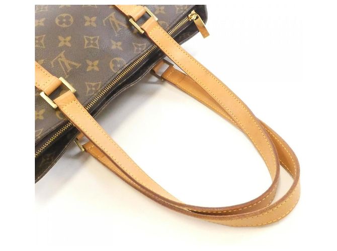 Borsa a Mano Cabas Piano Monogram Louis Vuitton Marrone - vista 5