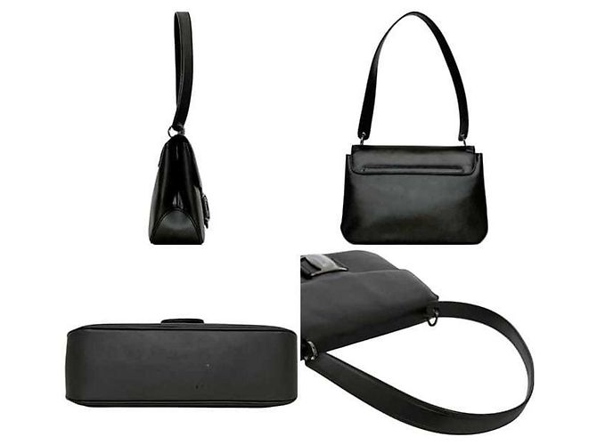 Borsa a spalla in pelle marrone Salvatore Ferragamo Marrone scuro - vista 3