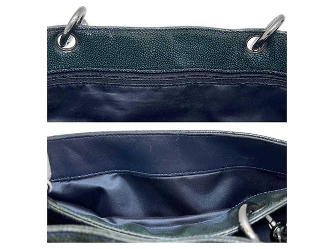 Chanel Tasche aus grünem Lackleder - Ansicht 6