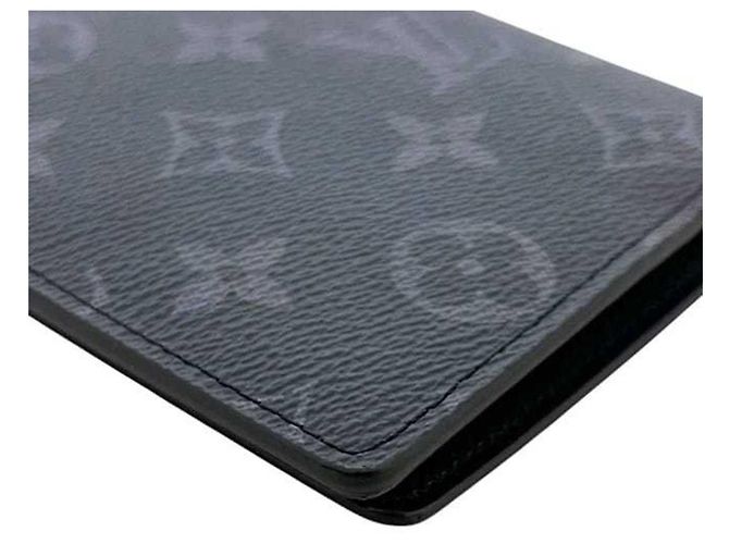 Louis Vuitton Long Wallet in Monogram Eclipse Black - view 4