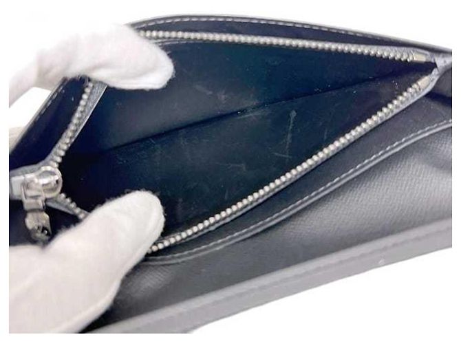Louis Vuitton Long Wallet in Monogram Eclipse Black - view 8