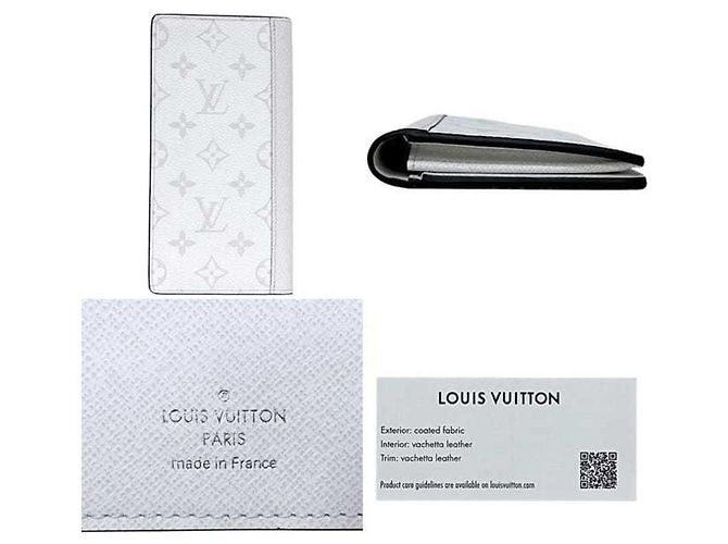 Brazza Cartera Larga Louis Vuitton Blanco - vista 3