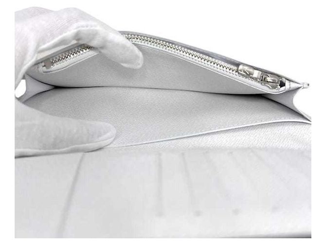 Brazza Cartera Larga Louis Vuitton Blanco - vista 7