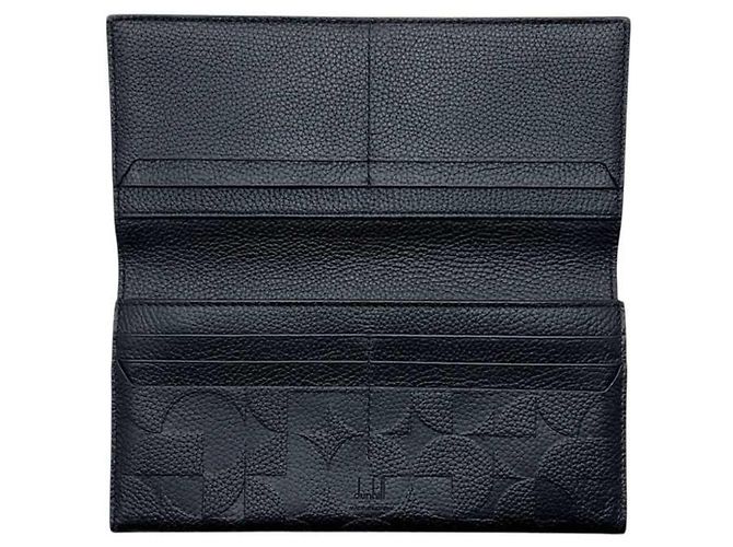 Alfred Dunhill Dunhill Black Leather Bifold Long Wallet - view 4