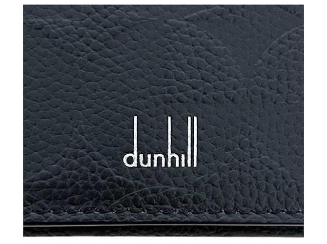 Alfred Dunhill Dunhill Black Leather Bifold Long Wallet - view 7