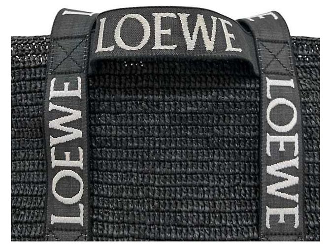 Borsa Tote Pieghevole Loewe Nero - vista 10