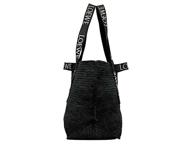 Borsa Tote Pieghevole Loewe Nero - vista 3