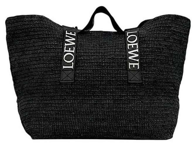 Borsa Tote Pieghevole Loewe Nero - vista 5