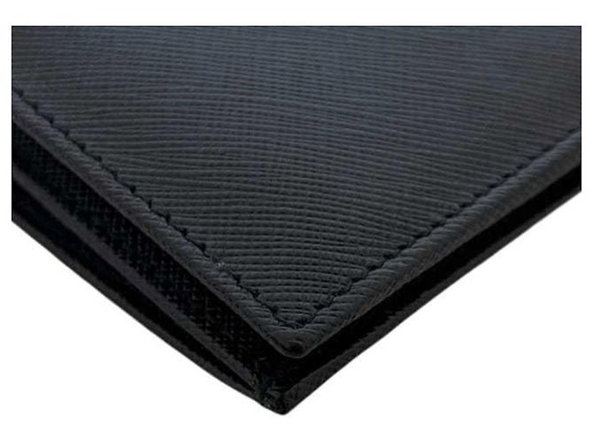 Cartera Larga Saffiano Prada Negro - vista 10