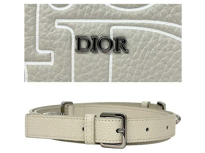 Borsa da weekend 2 in 1 Christian Dior Beige - vista 5