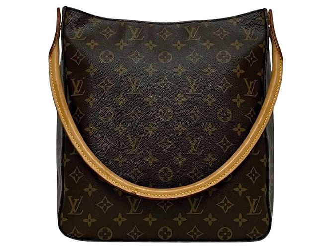 Borsa Looping GM Louis Vuitton Marrone Monogramma - vista 2