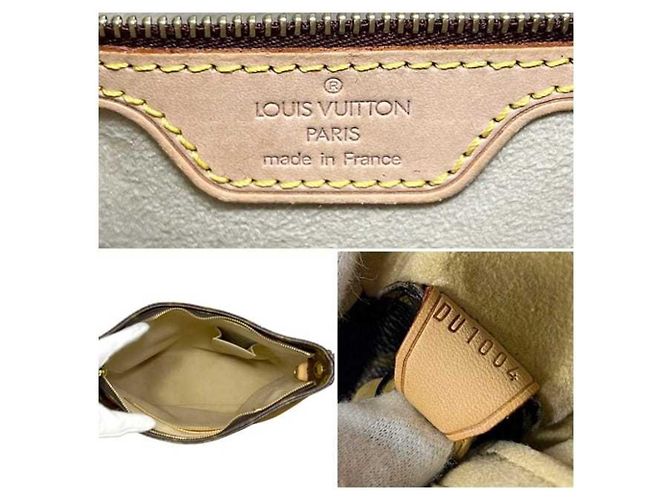Borsa Looping GM Louis Vuitton Marrone Monogramma - vista 4