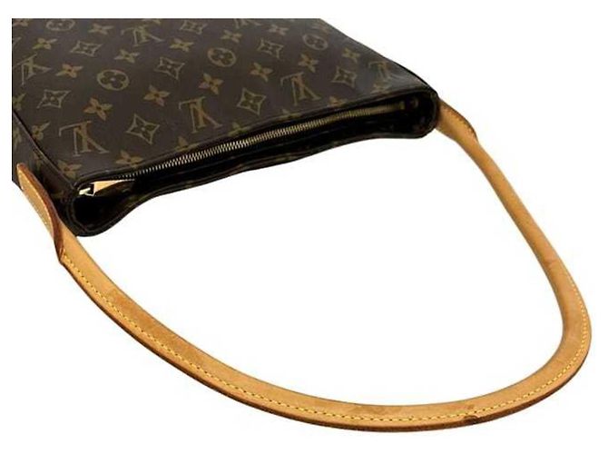 Borsa Looping GM Louis Vuitton Marrone Monogramma - vista 7