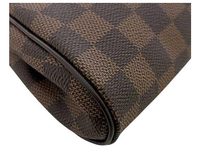 Borsa Eva 2 in 1 Louis Vuitton Marrone Damier ebene - vista 6