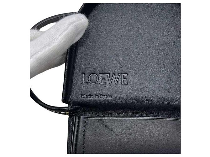 Mini-Leder-Heelpouch von LOEWE Schwarz - Ansicht 5