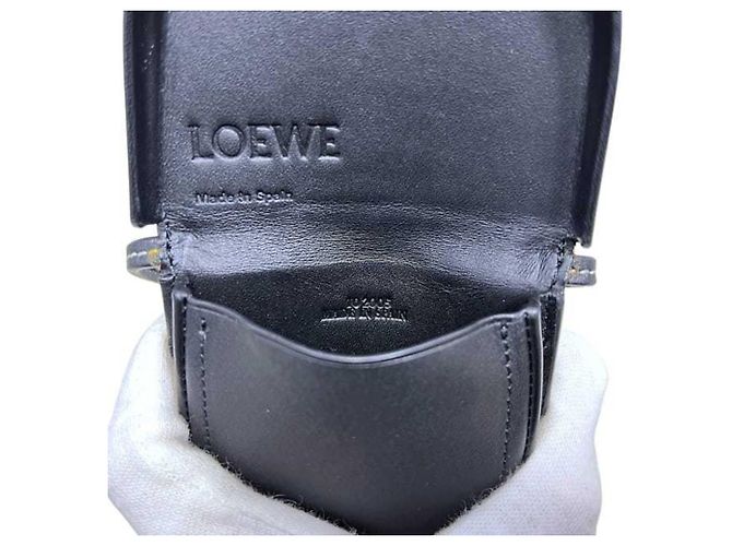 Mini-Leder-Heelpouch von LOEWE Schwarz - Ansicht 6