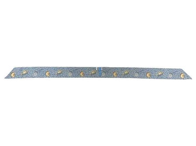Hermès Bandana Twilly Blau Hellblau - Ansicht 4