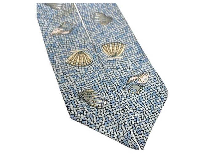 Hermès Bandana Twilly Blau Hellblau - Ansicht 5